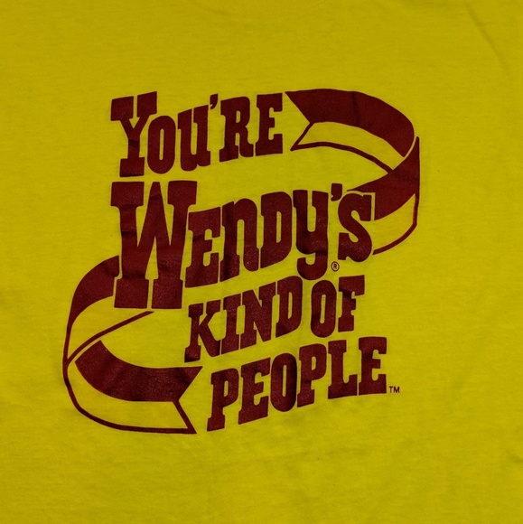 Screen Stars | Shirts | Vintage 8s Wendys Screen Stars Single Stitch T